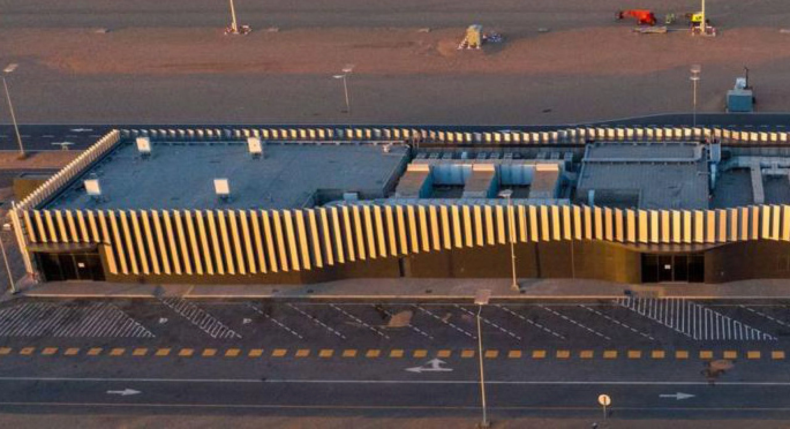 Executive Terminal Amaala Airport Facade