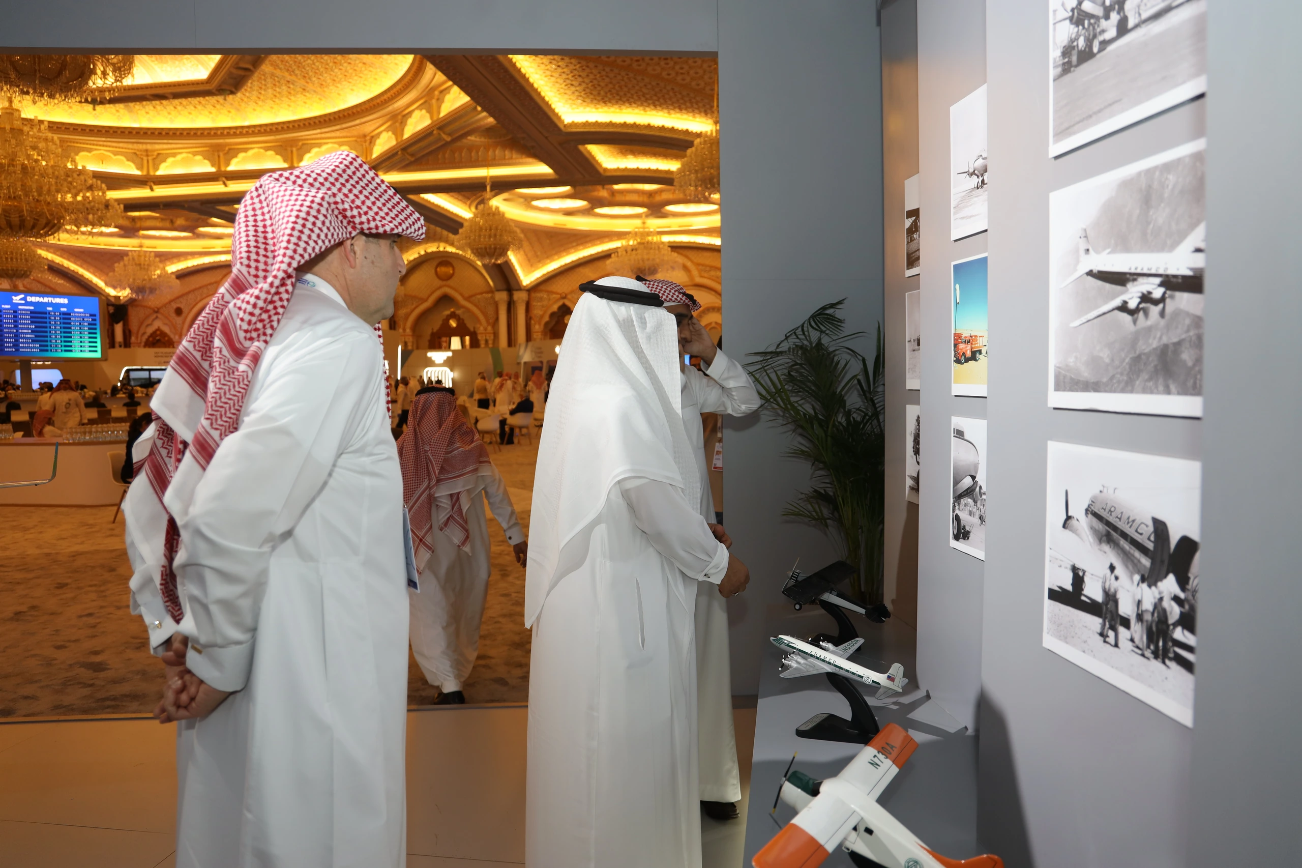 Aramco Booth in Future Aviation Forum