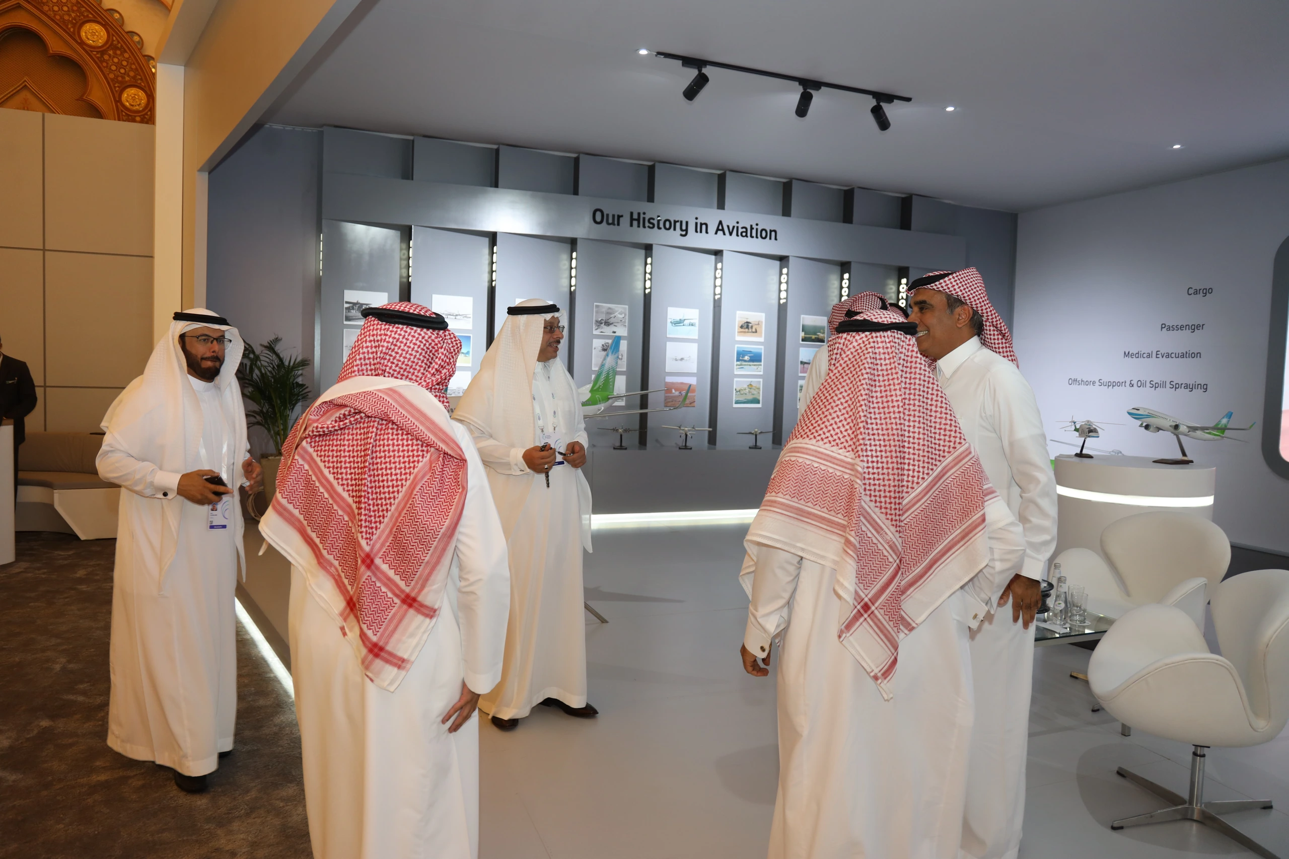 Aramco Booth in Future Aviation Forum