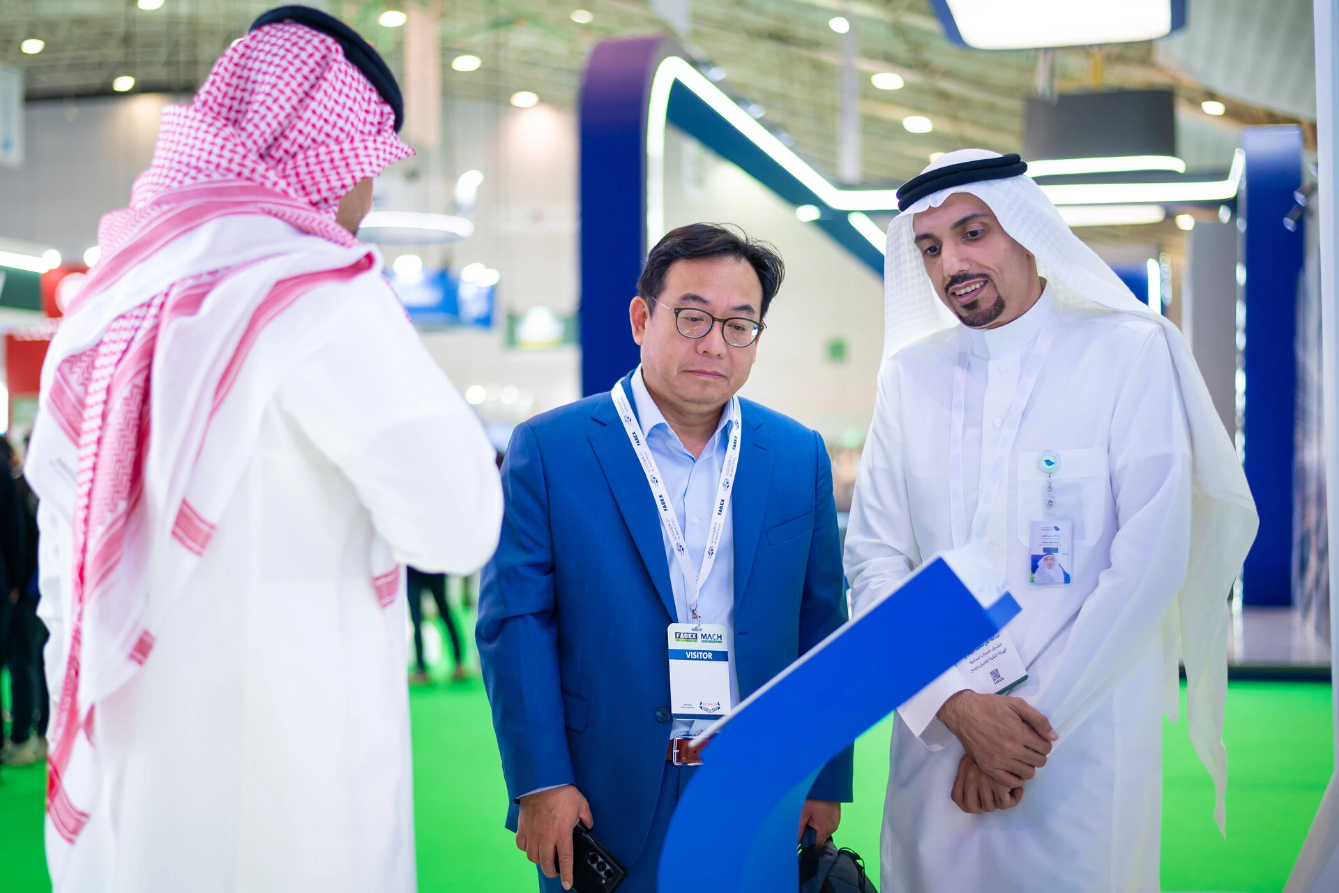 Royal Commision For Jubail and Yanbu Pavilion at FABEX Exhibition